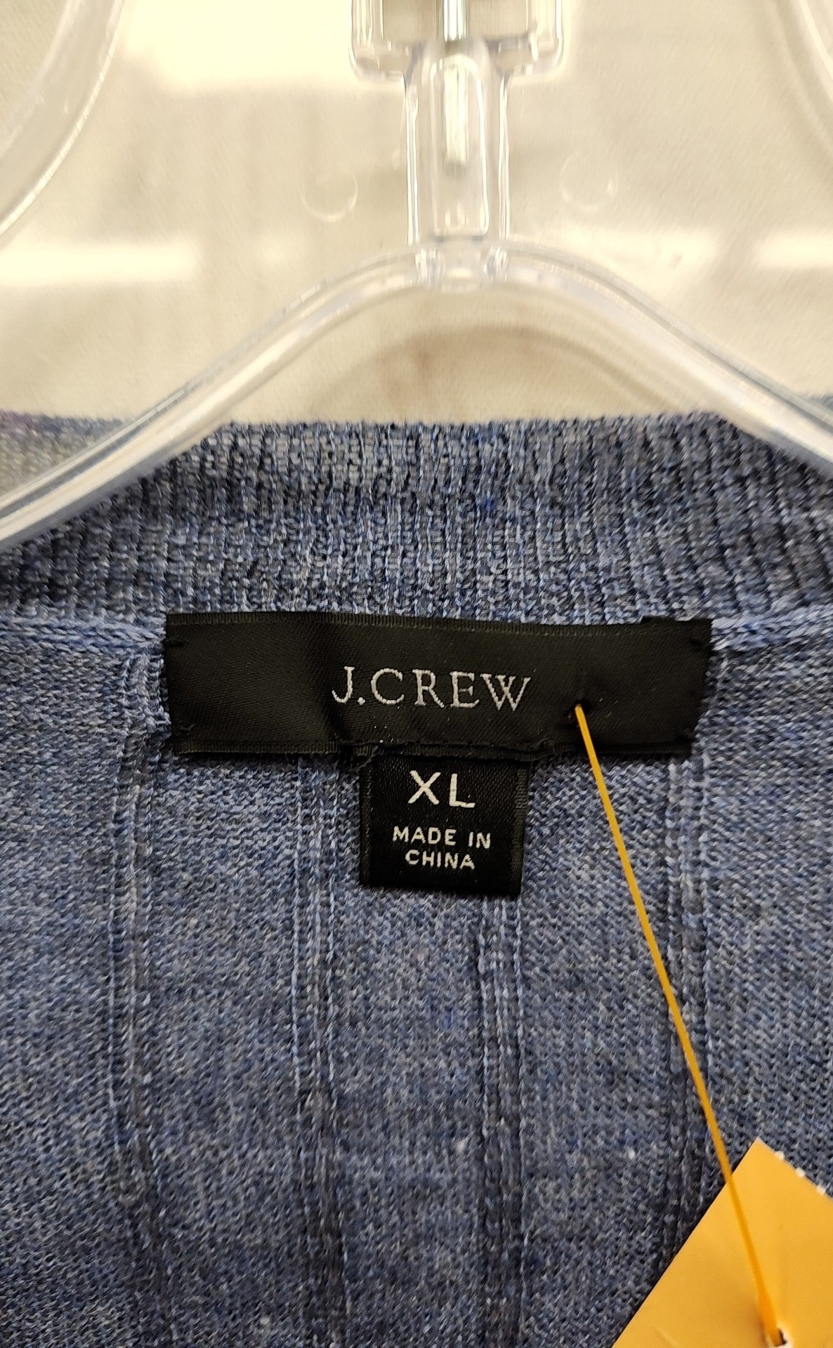 J Crew Women's Size XL Blue Short Sleeve Top