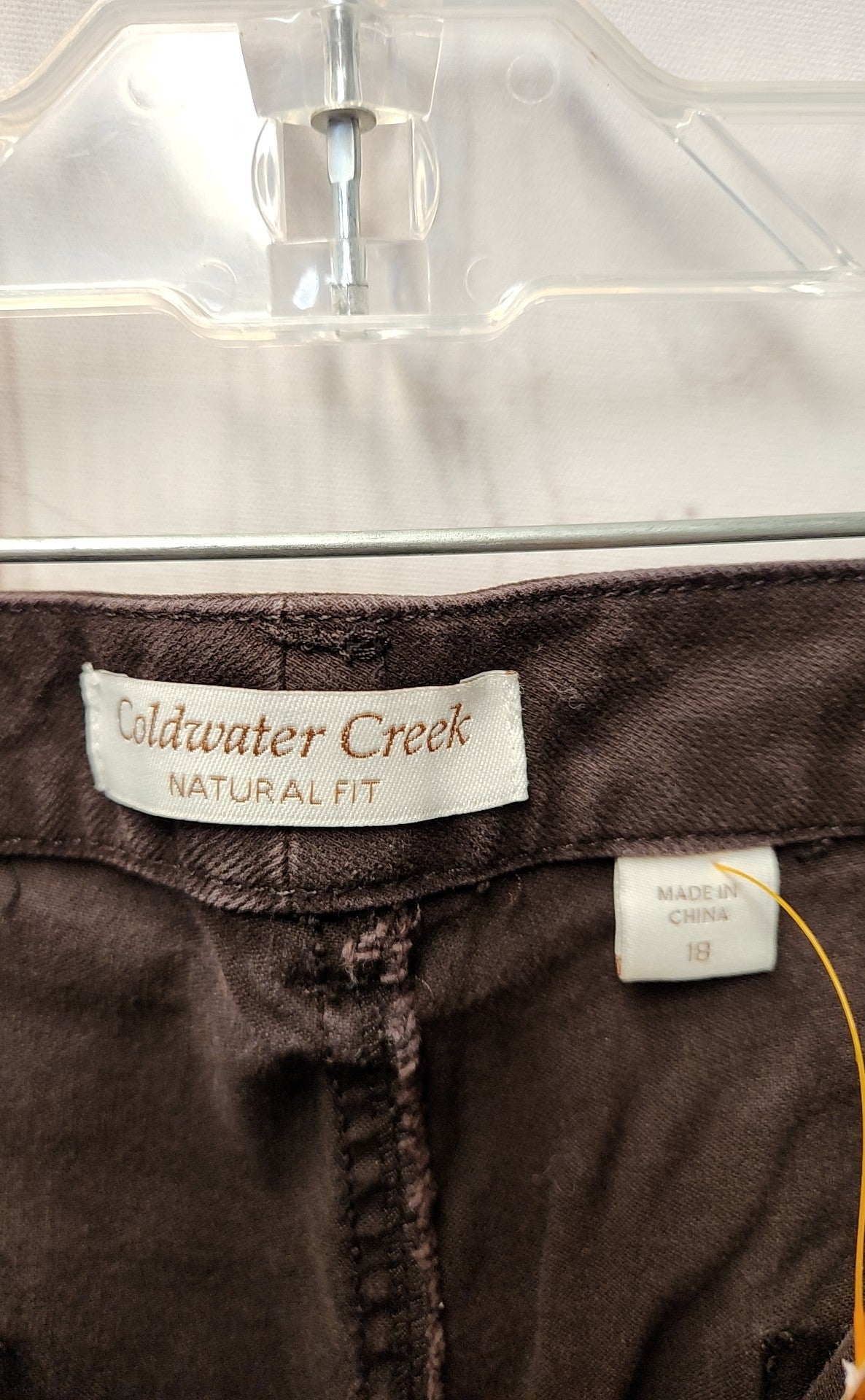 Coldwater Creek Women's Size 18 Brown Pants
