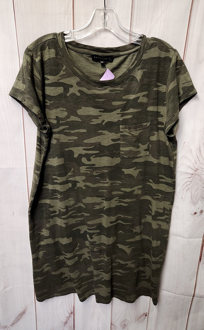 Sanctuary Women's Size M Olive Green Camo Dress