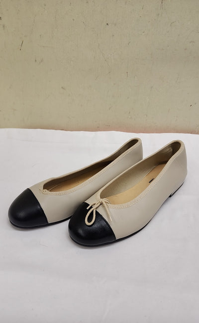 French Sole Women's Size 40 = 9-1/2 Tan Flats