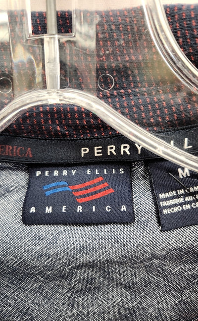Perry Ellis Men's Size M Navy Shirt