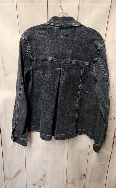 Me by Jennie Garth Women's Size M Blue Jacket