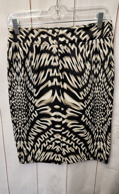 Calvin Klein Women's Size 6 Black & Beige Skirt