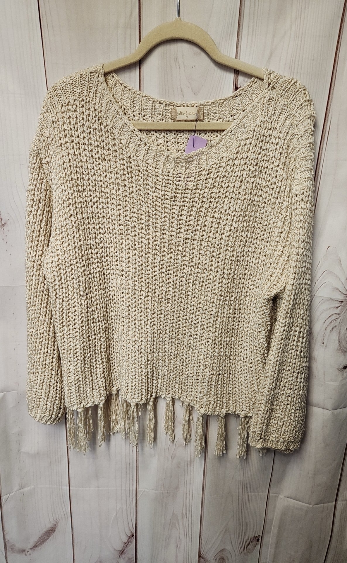 Altar'd State Women's Size M Beige Sweater