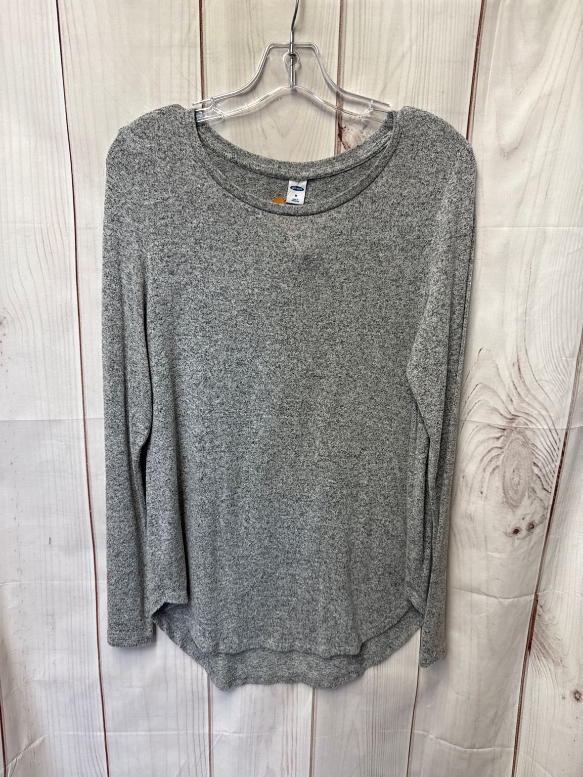 Old Navy Women's Size M Gray Long Sleeve Top