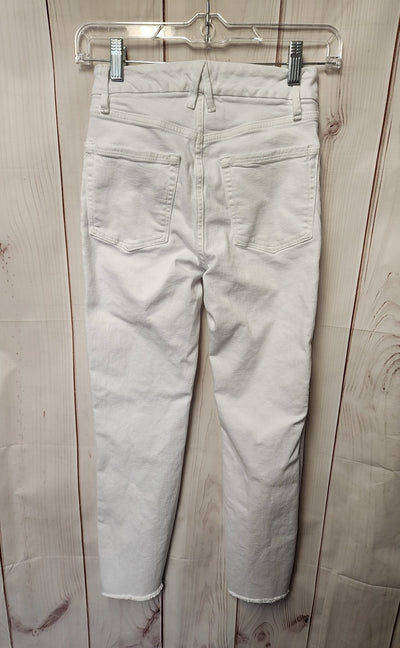 Good American Women's Size 24 (00) White Jeans
