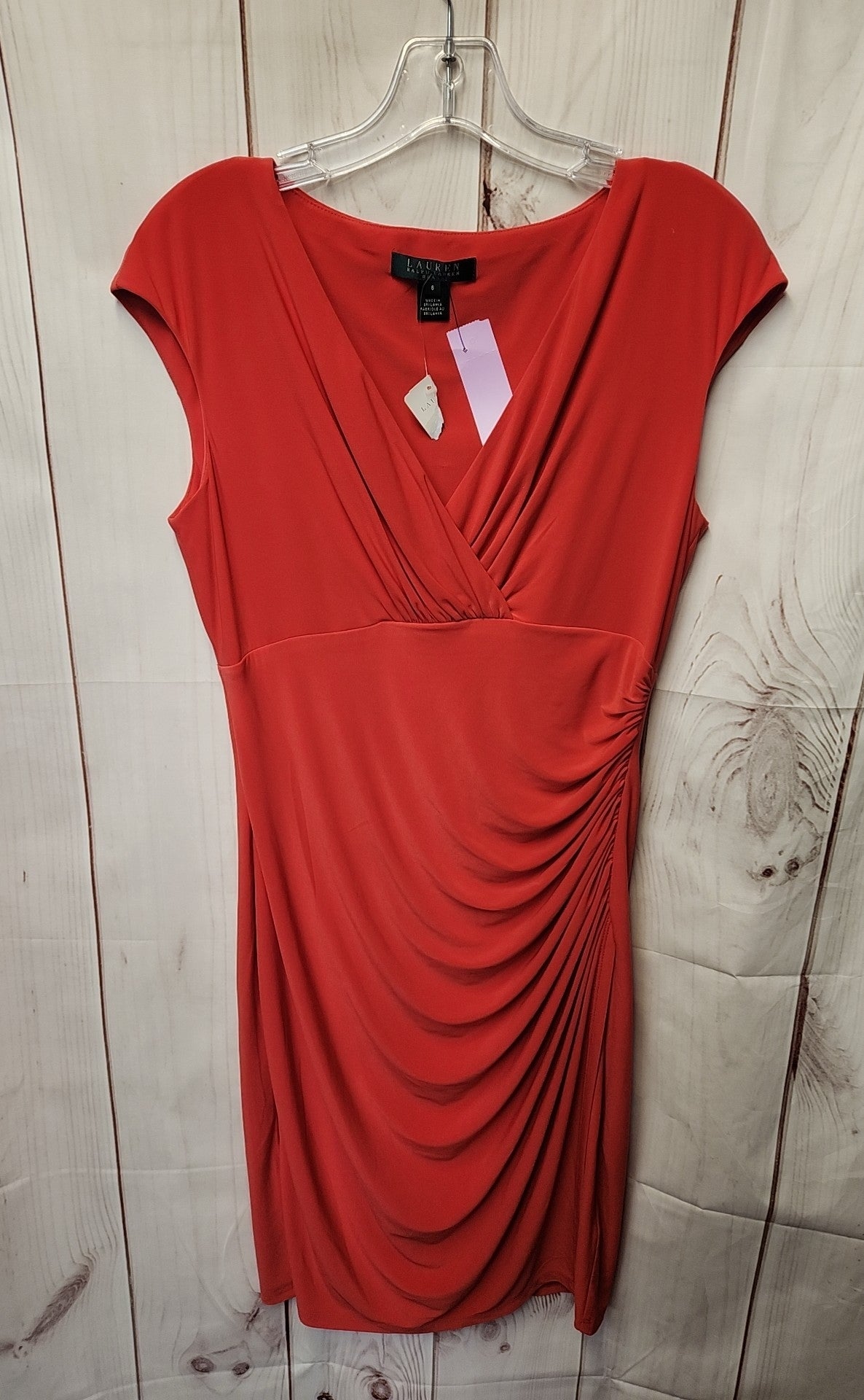 Lauren by Ralph Lauren Women's Size 8 Red Dress