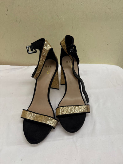 Mix No6 Women's Size 9 Gold Sandals Shoes