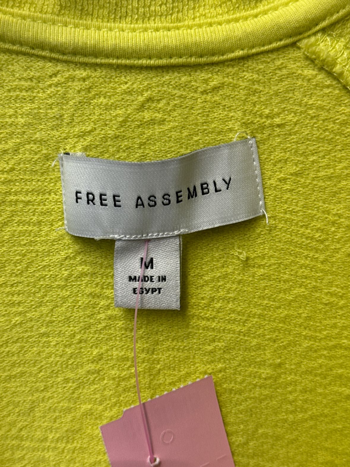 Free Assembly Women's Size M Yellow Cover-Up