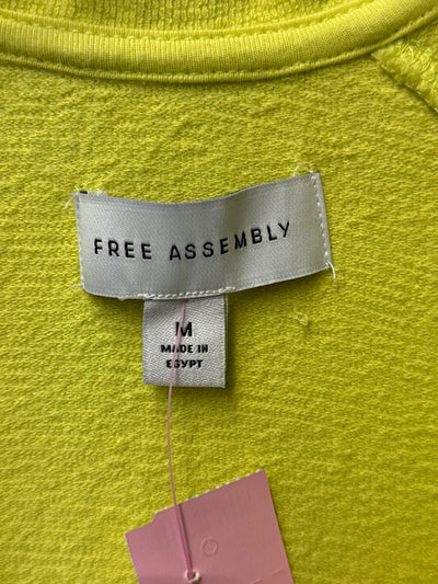 Free Assembly Women's Size M Yellow Cover-Up