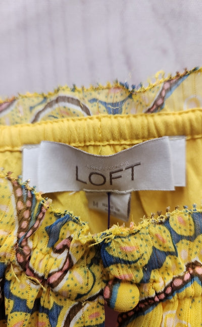 Loft Women's Size M Yellow Dress