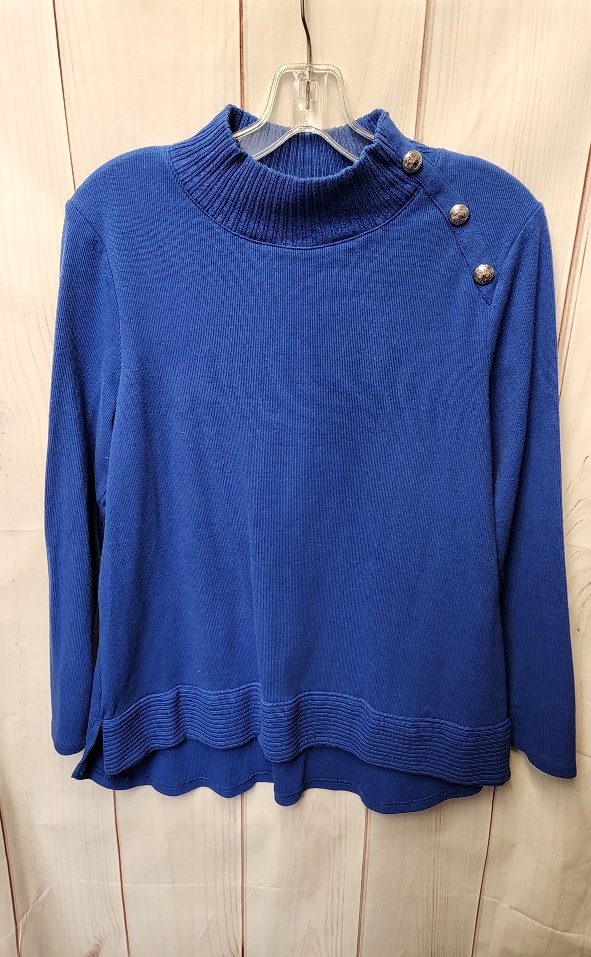 Rafaella Women's Size L Blue Sweater