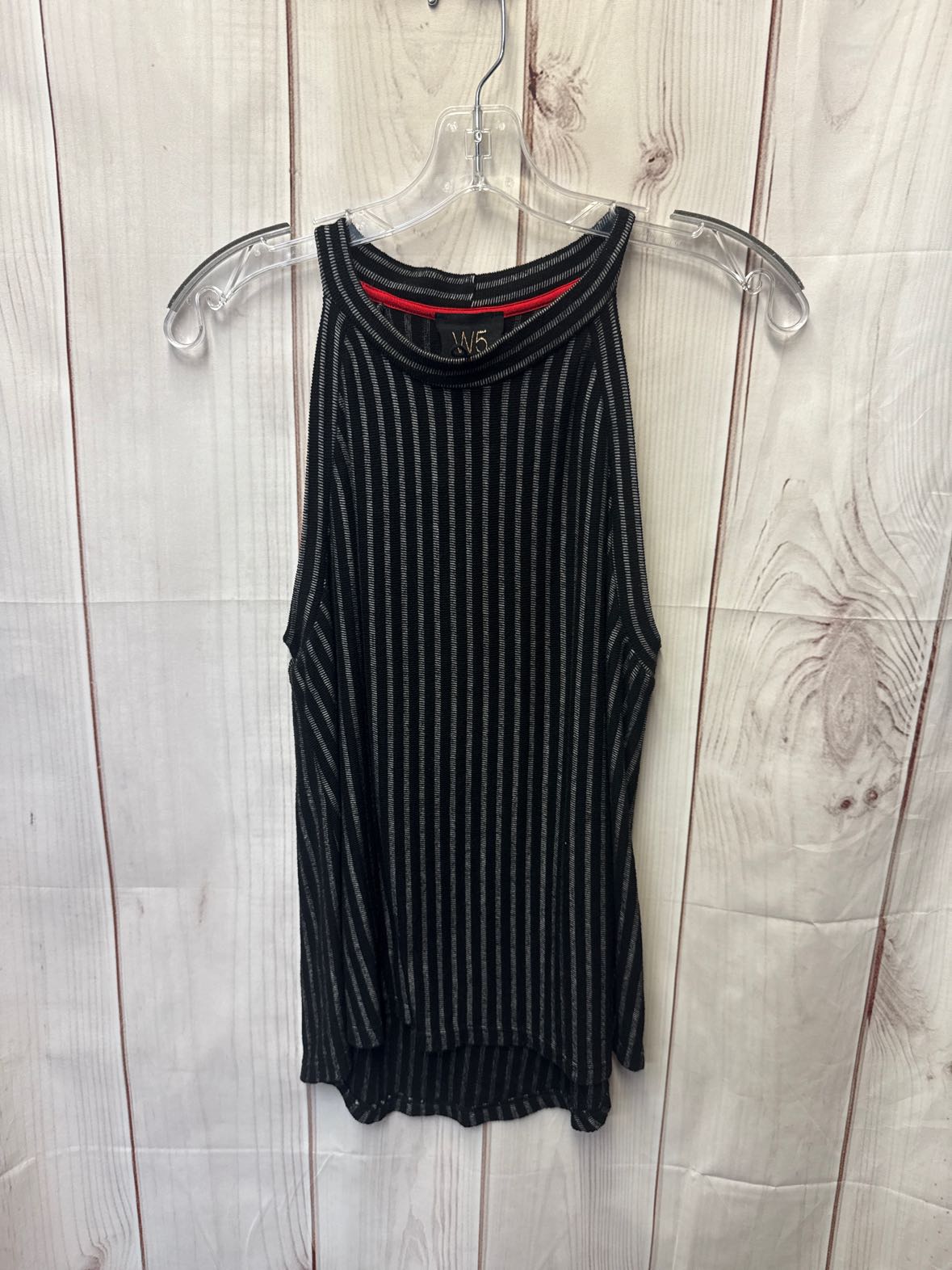 W5 Women's Size M Black Sleeveless Top