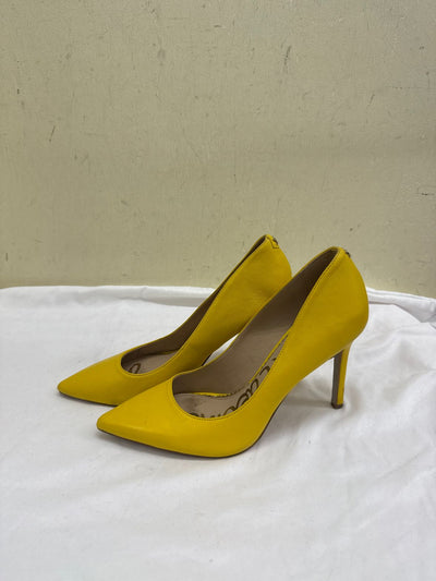 Sam Edelman Women's Size 7 Yellow Pumps Shoes