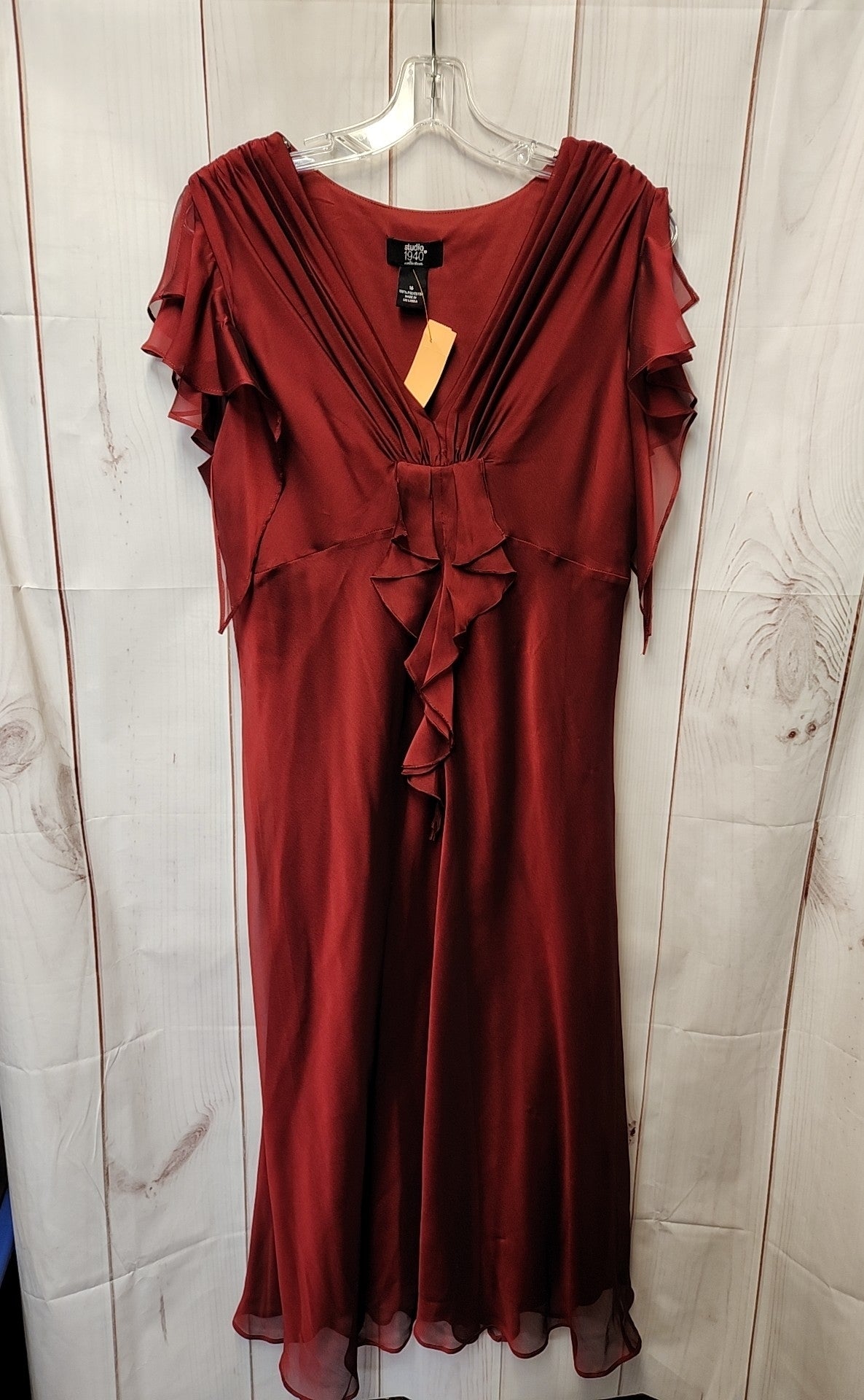 Studio 1940 Women's Size 16 Red Dress