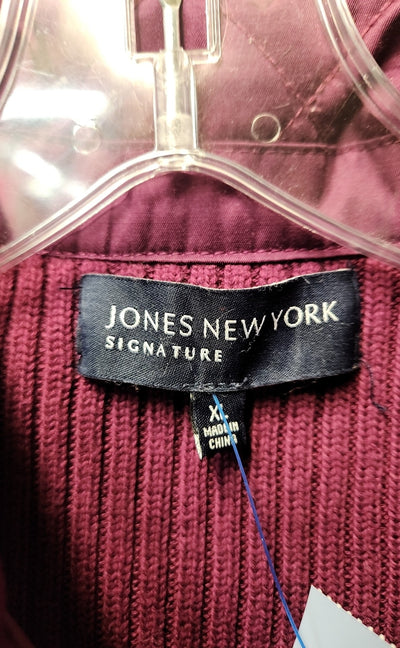 Jones New York Women's Size XL Purple Vest