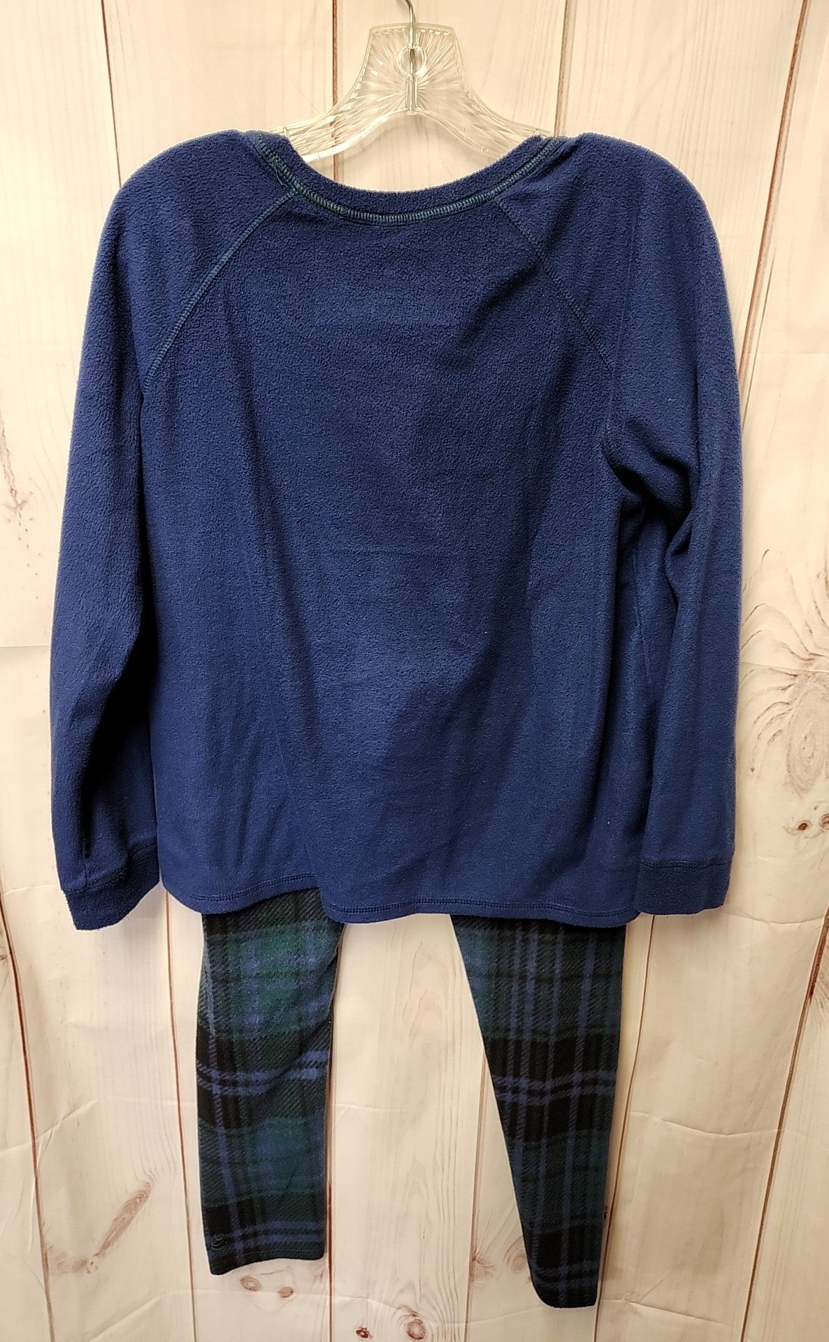 Cuddl Duds Women's Size M Petite Blue Pajamas