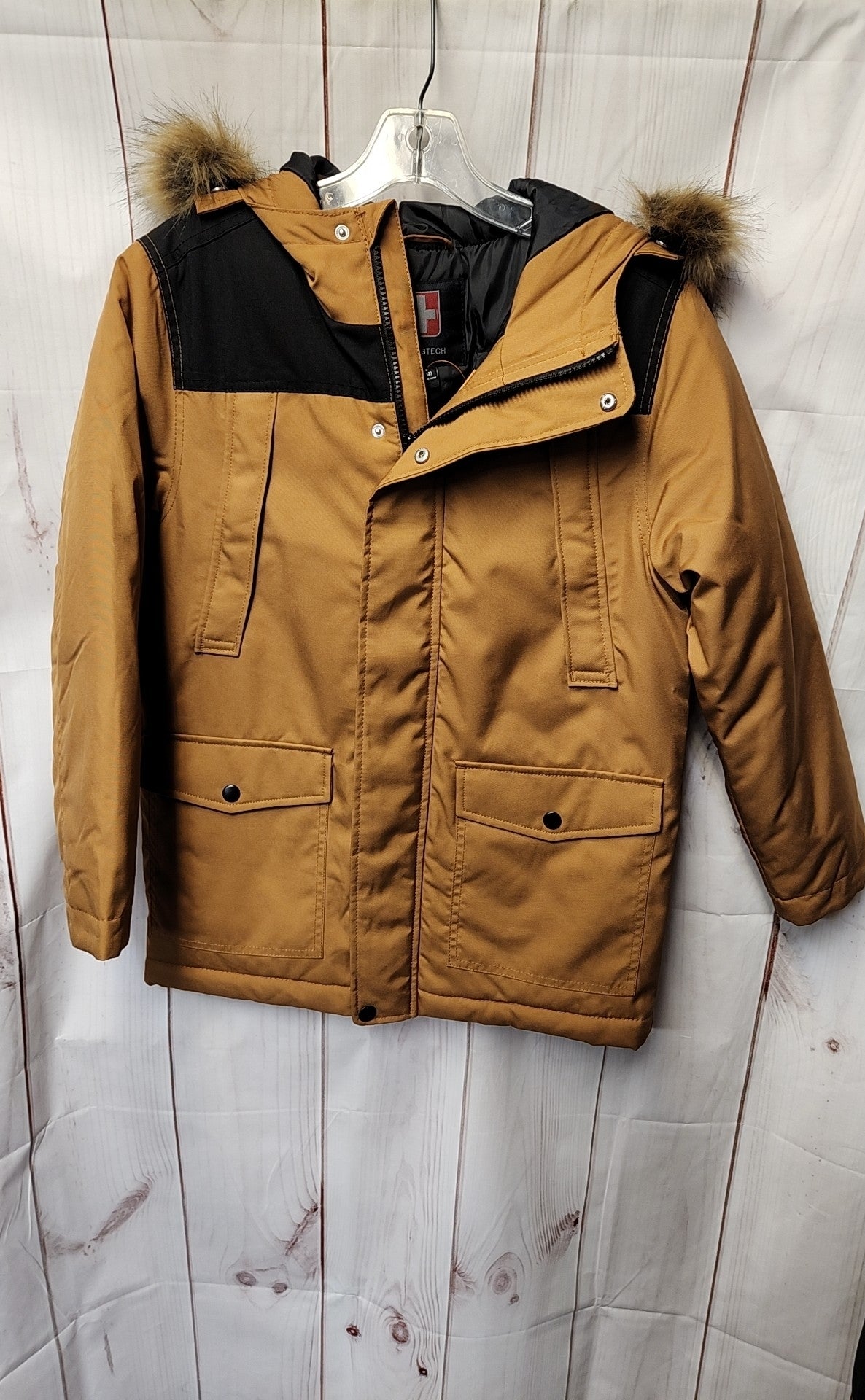 SwissTech Boy's Size 10/12 Tan Jacket