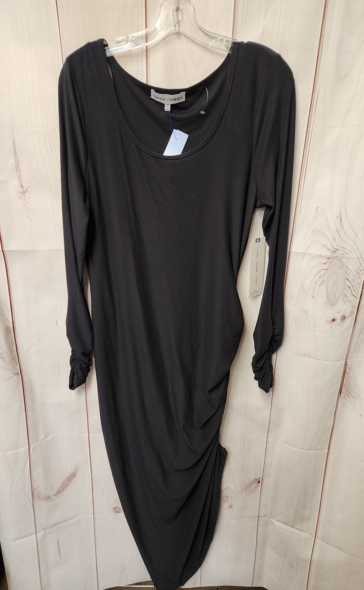 NWT Almost Famous Women's Size XL Black Dress