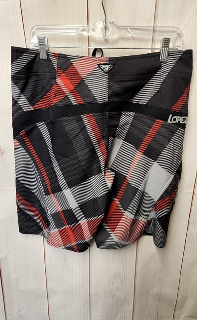 Oneill Men's Size 32 Black & Red Shorts
