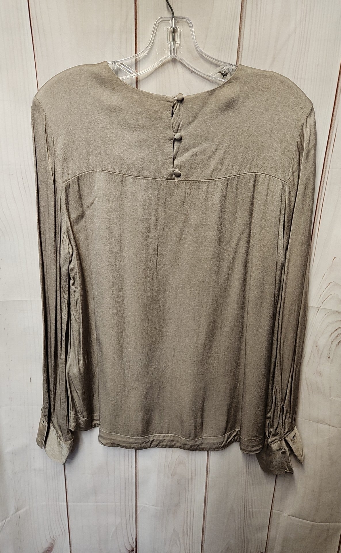 H&M Women's Size 14 Beige Long Sleeve Top