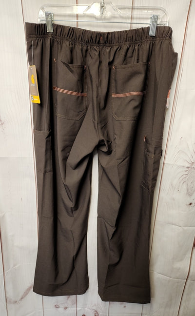 NWT Carhartt Women's Size L Petite Brown Pants