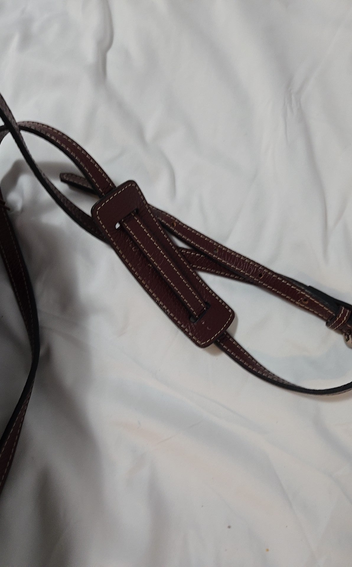 Valentino Maroon Dollaro Mila Miele Leather Tassel Shoulder Purse Bag