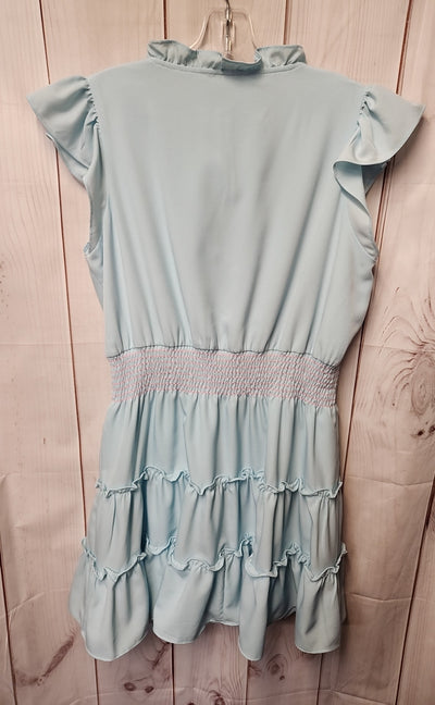 Sail to Sable Women's Size L Light Blue Dress