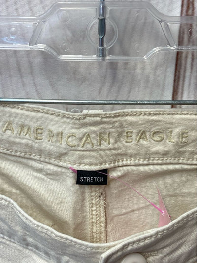 American Eagle Women's Size 10 Cream Pants