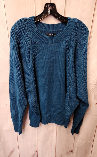 Simply Vera Women's Size L Teal Sweater