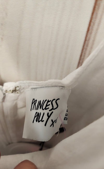 NWT Princess Polly Women's Size 8 White Dress