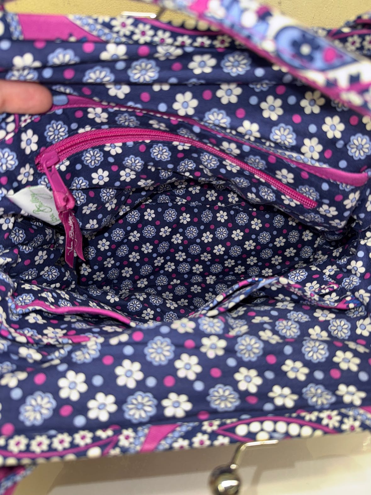 Vera Bradley Purple Purse Bag