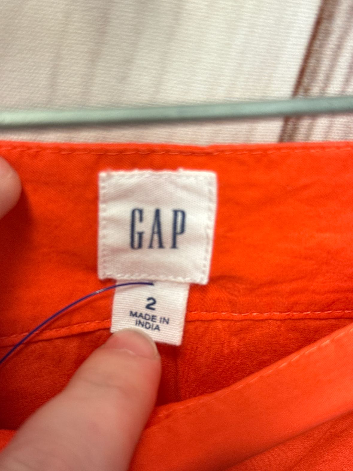 Gap Women's Size 2 Orange Skirt