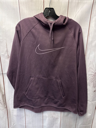 Nike Women's Size L Purple Hoodie