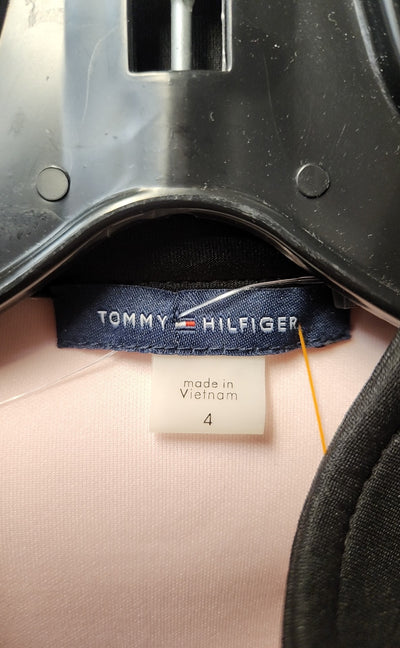 NWT Tommy Hilfiger Women's Size 4 Black & Pink Dress