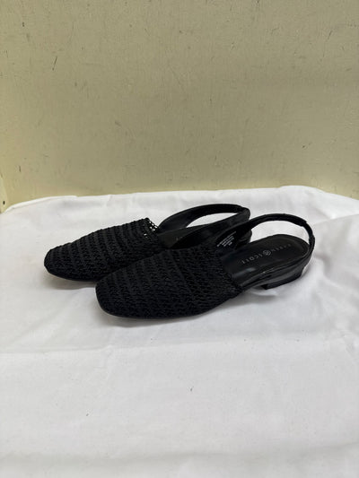 Karen Scott Women's Size 9-1/2 Black Sandals Shoes
