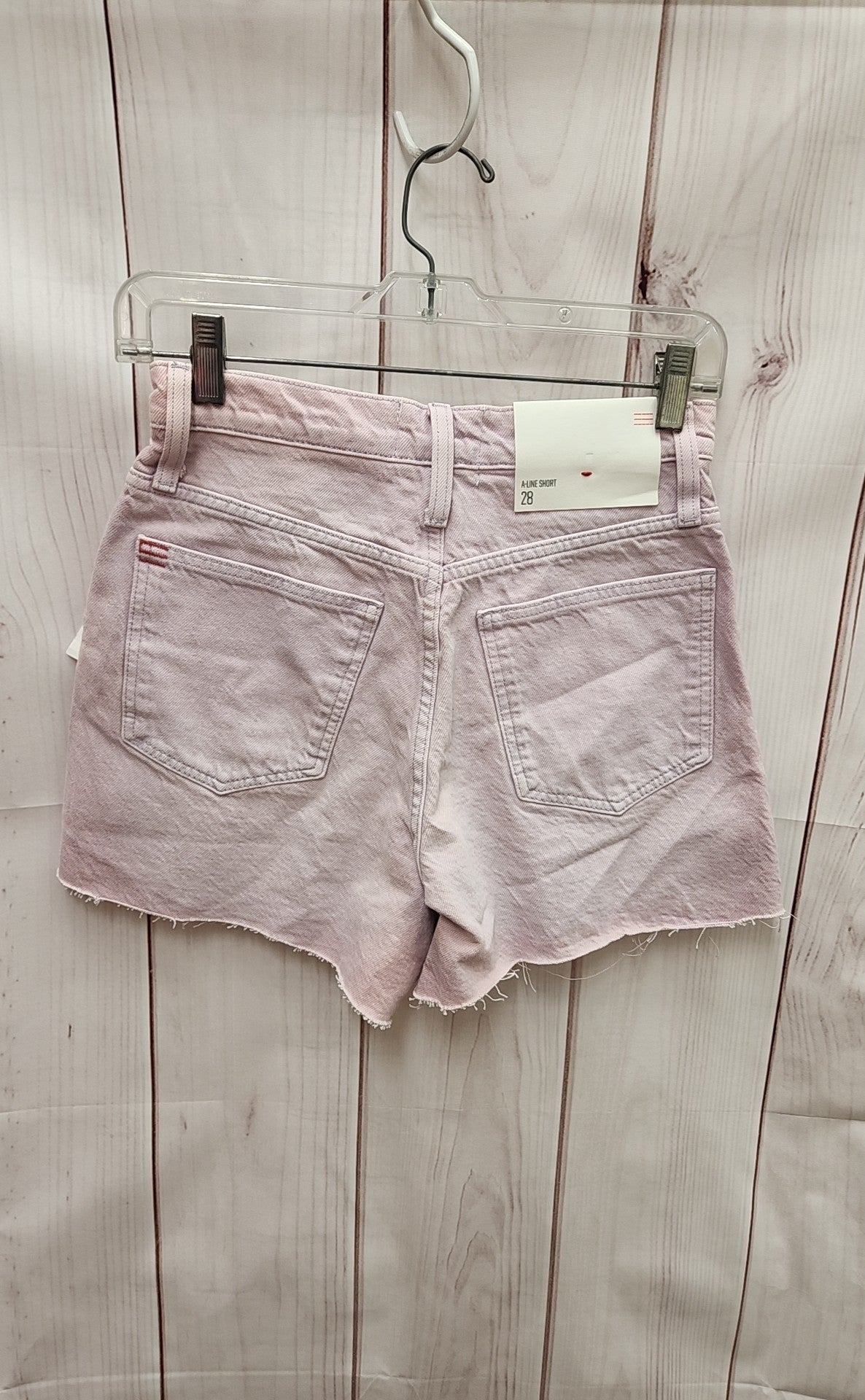 Bdg Women's Size 28 (5-6) A-Line Short Pink Shorts NWT