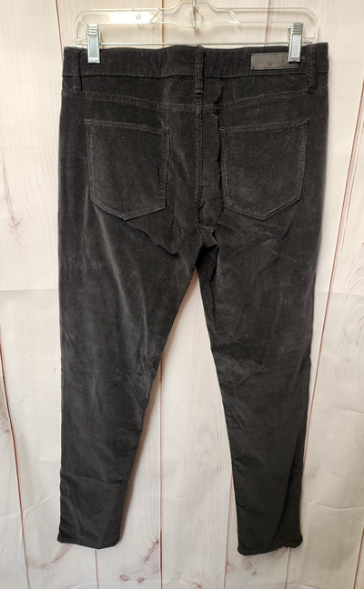 Calvin Klein Women's Size 29 (7-8) Black Corduroy Pants