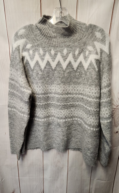 Holiday Time Women's Size L Gray Sweater
