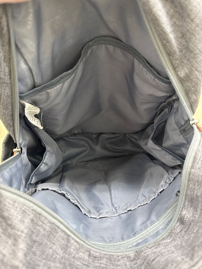 Ruvalino Gray Diaper/Backpack