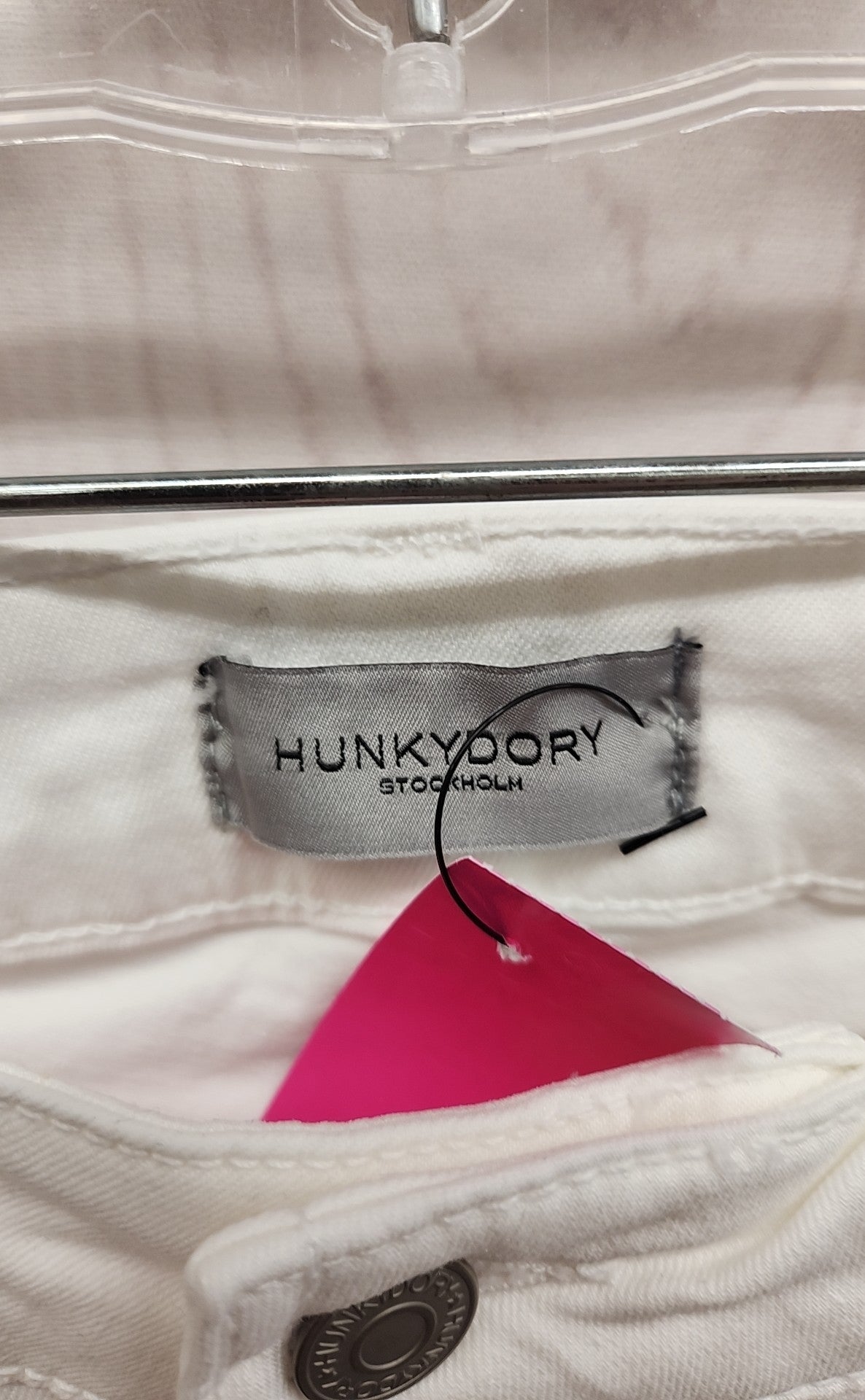 Hunky Dory Women's Size 24 (00) White Jeans