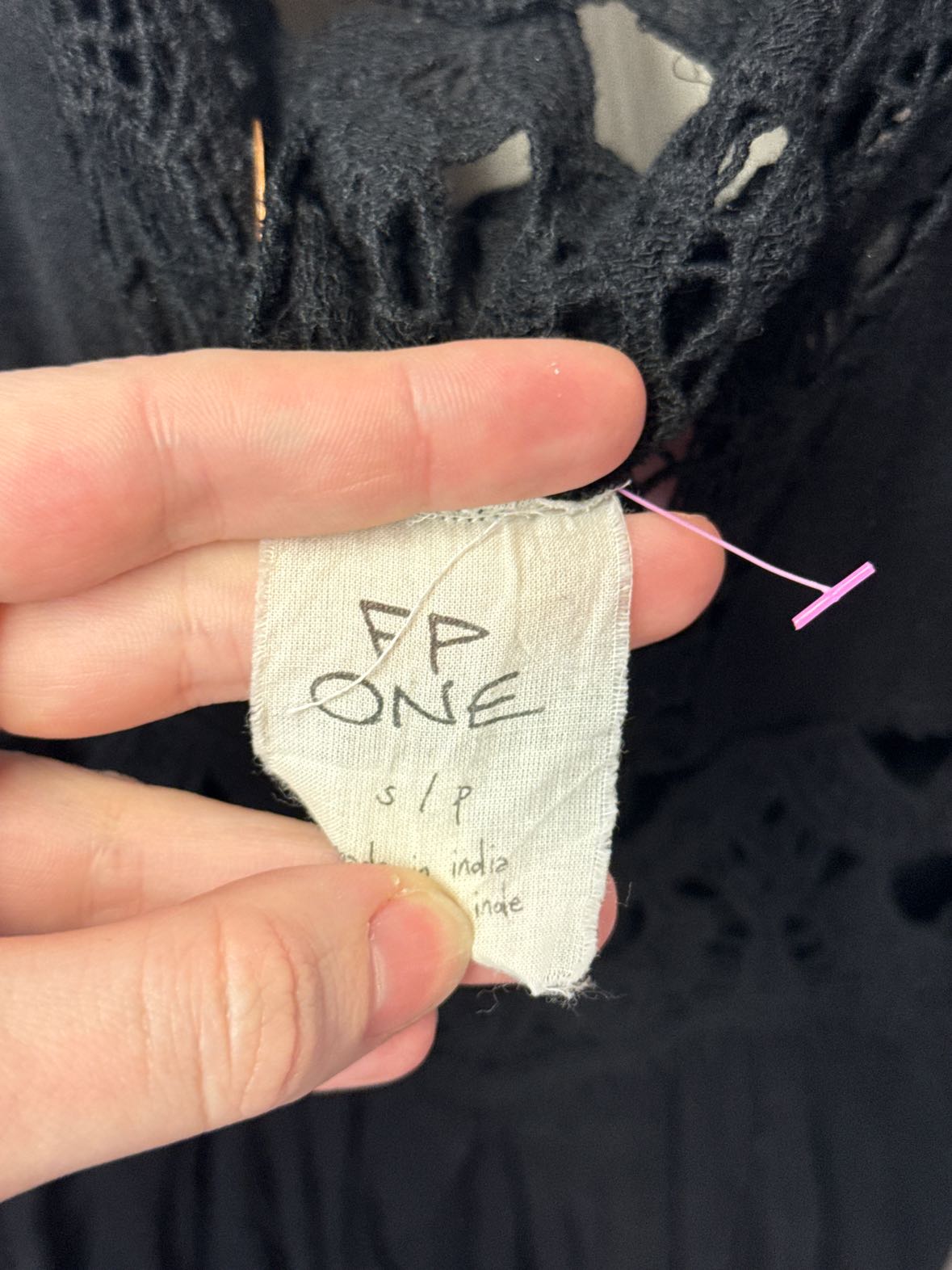Free People Women's Size S Black Dress