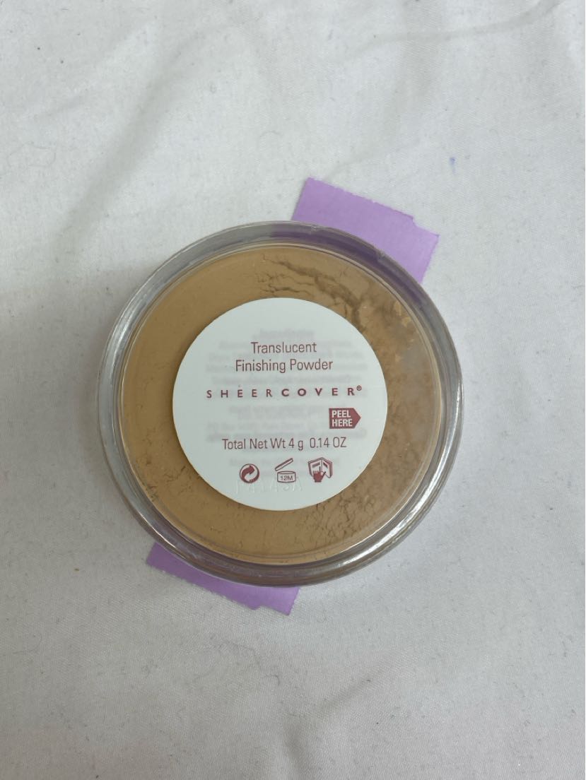 Sheer Cover Translucent Finishing Powder 0.14oz Cosmetic