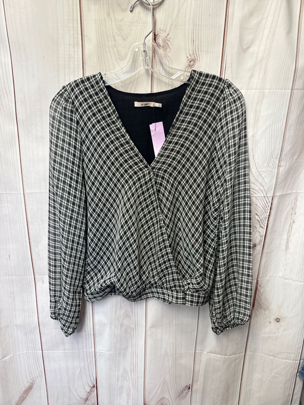 Mi Ami Women's Size S Black Long Sleeve Top