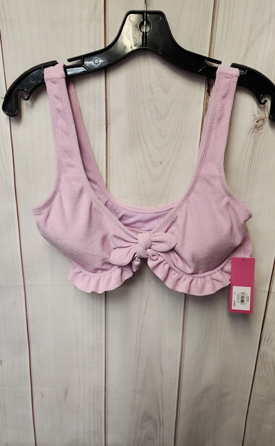 NWT Ninety-Nine Women's Size L Purple Swim Top