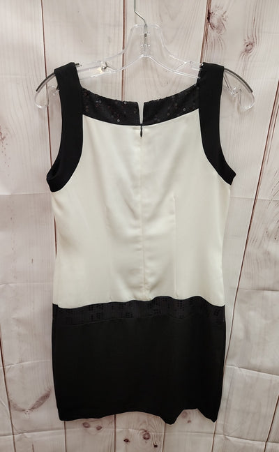 J. Taylor Women's Size 4 Black & White Dress