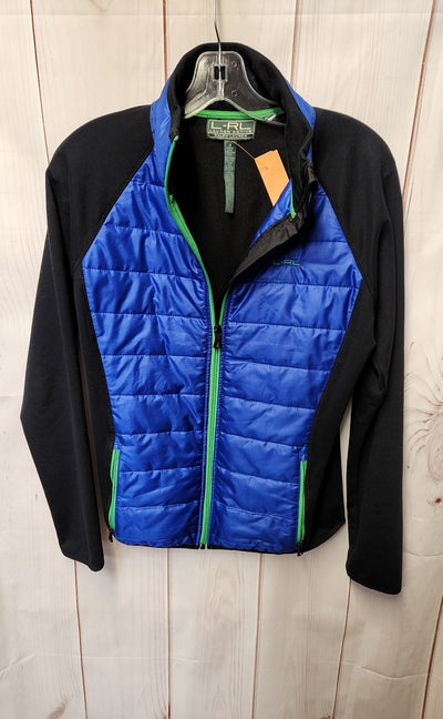Lauren by Ralph Lauren Women's Size M Black & Blue Jacket