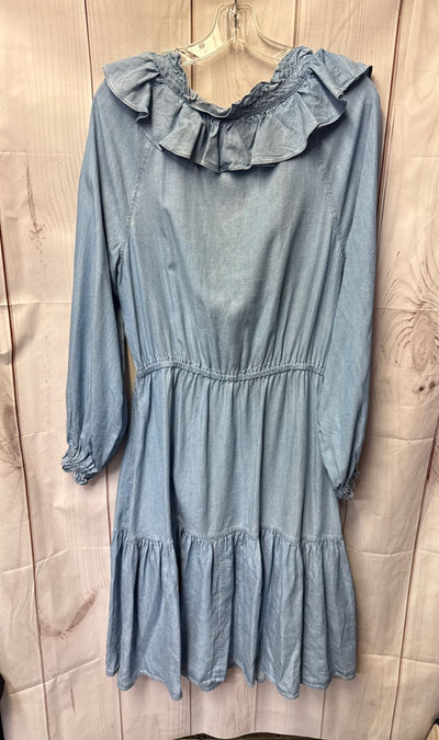 Lauren by Ralph Lauren Women's Size 8 Blue Dress