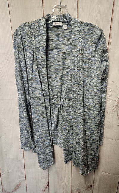 Pure Jill Women's Size M Blue Cardigan