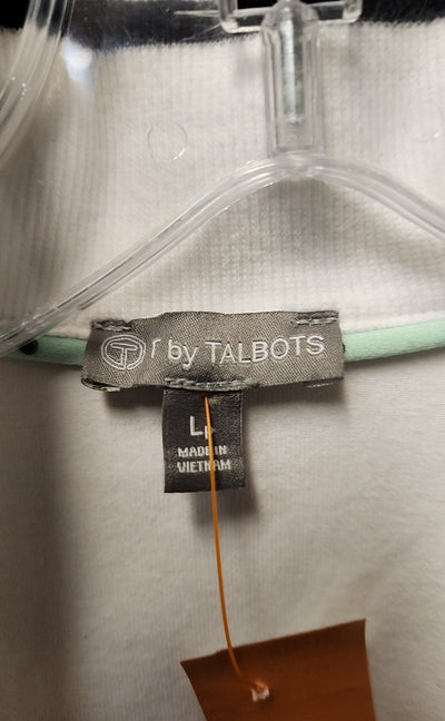 Talbots Women's Size L Petite White Jacket